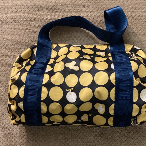 Gwen Stefani Harajuku Lovers brand Y2K mini baby duffle shoulder bag - Picture 6 of 9